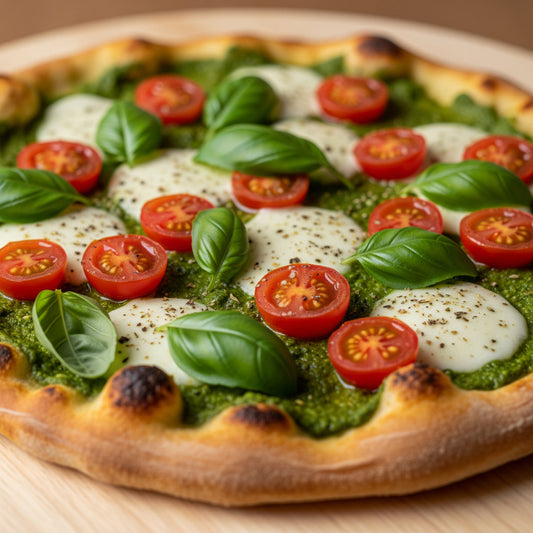 Superfood Moringa Pesto Pizza - Pura Vida Moringa