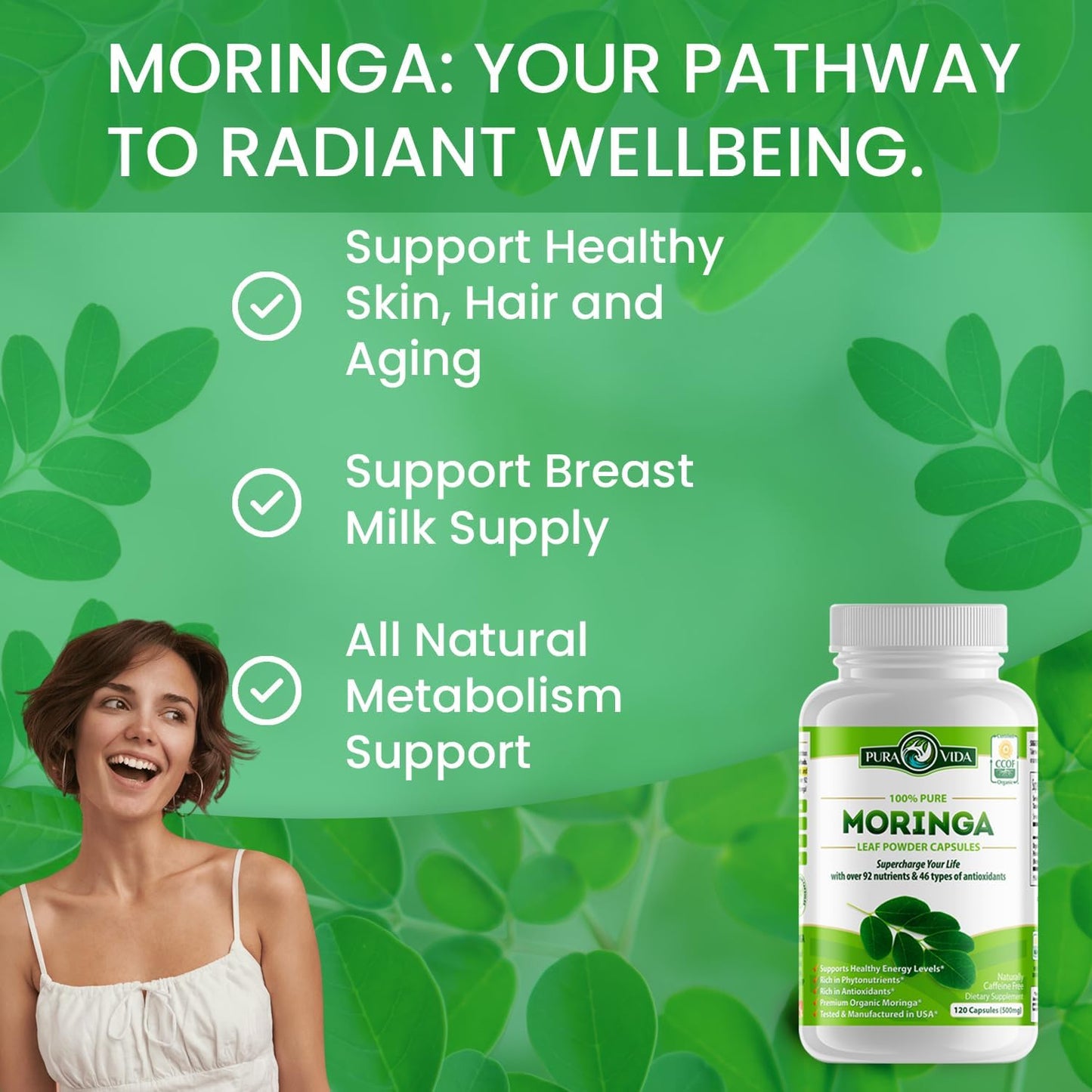 Organic Moringa Capsules