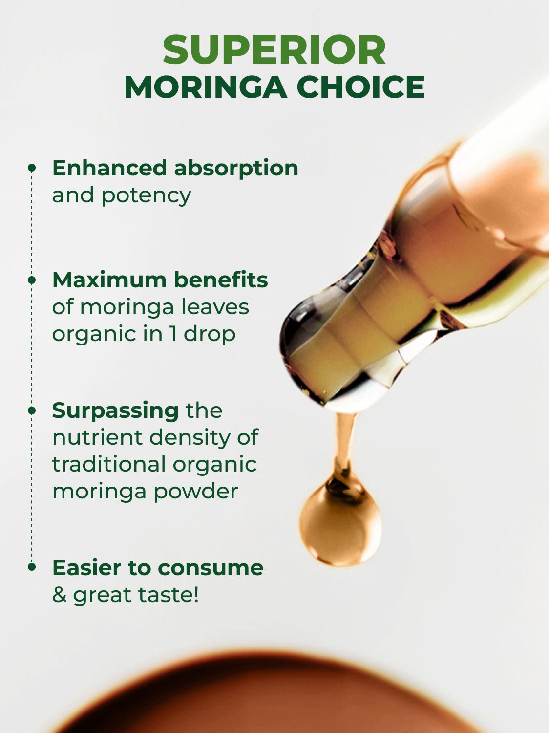 Moringa Leaf Extract Drops Pura Vida 2fl oz (60ml) - Pura Vida Moringa