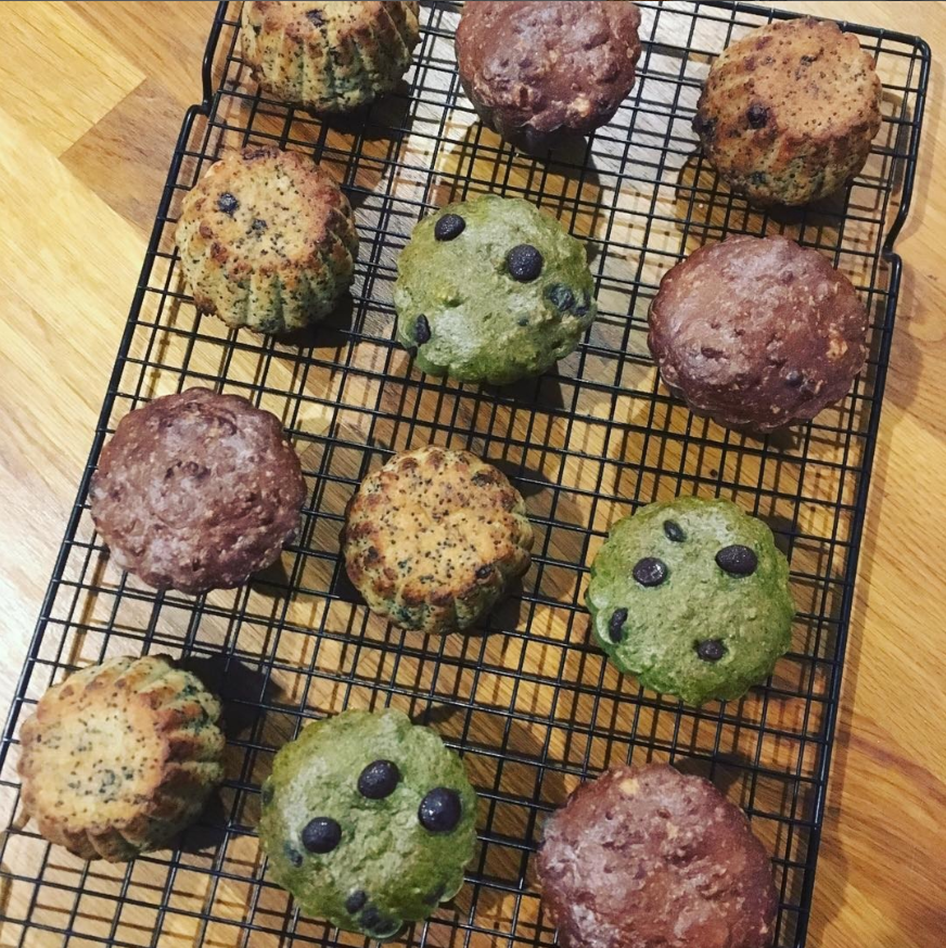 A tray moringa balls