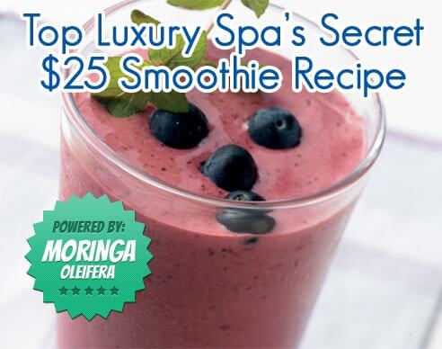 A Luxury Spa’s Secret Moringa Smoothie Recipe