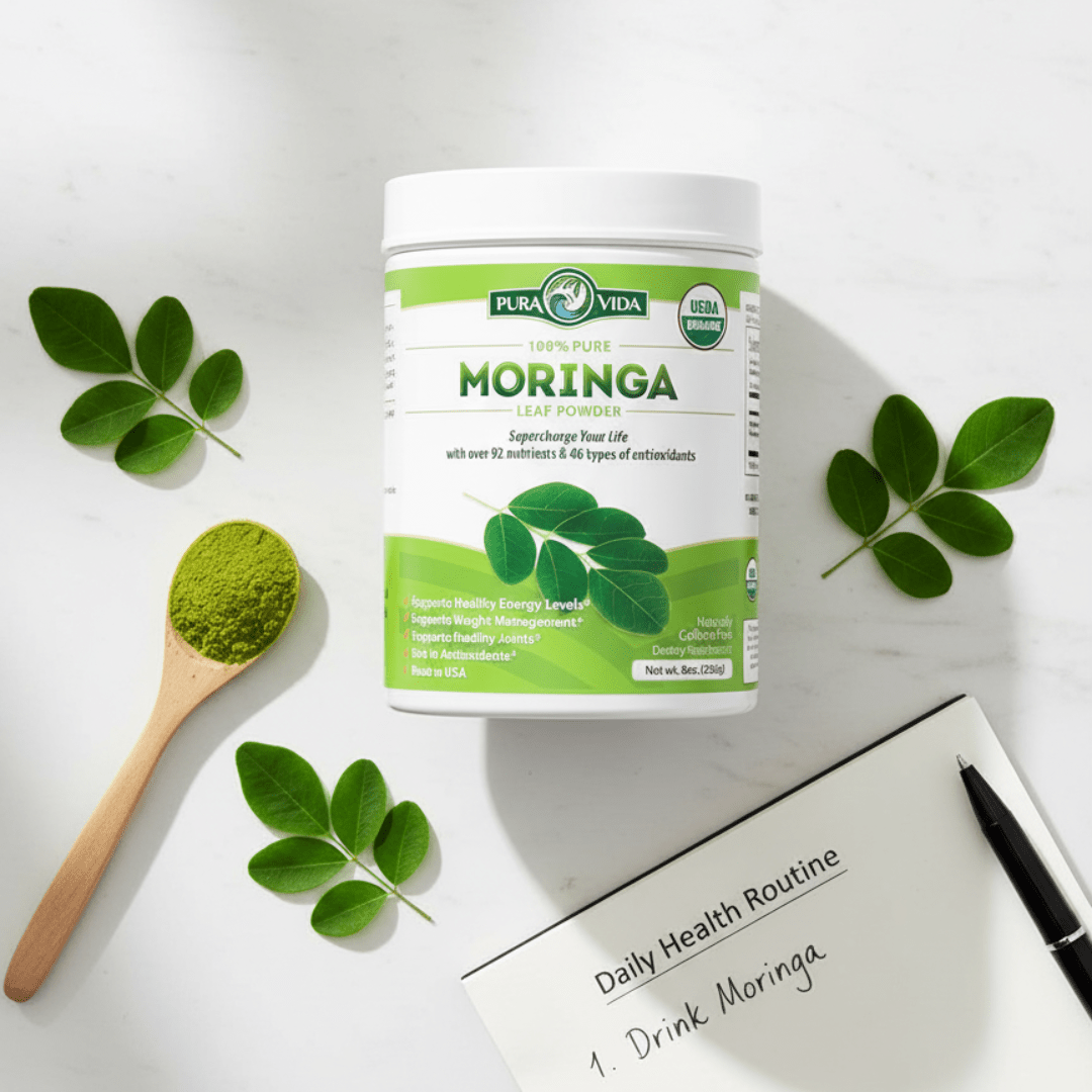 How to Take Moringa Powder: With Food, Morning or Evening? - Pura Vida Moringa