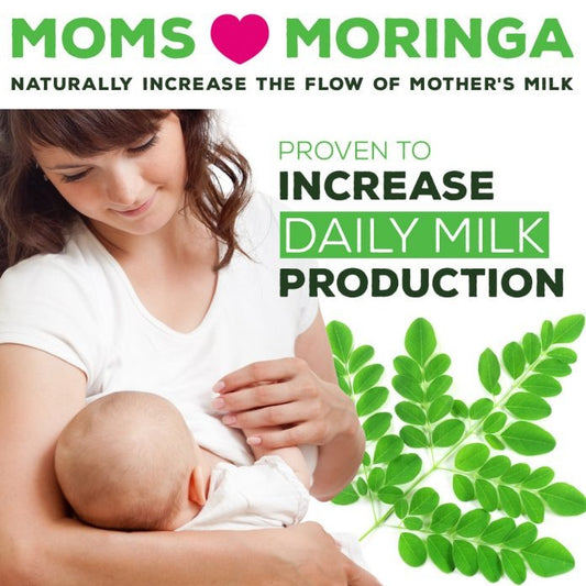 Breastfeeding Moms Love Moringa (152% Boost in Milk Supply)
