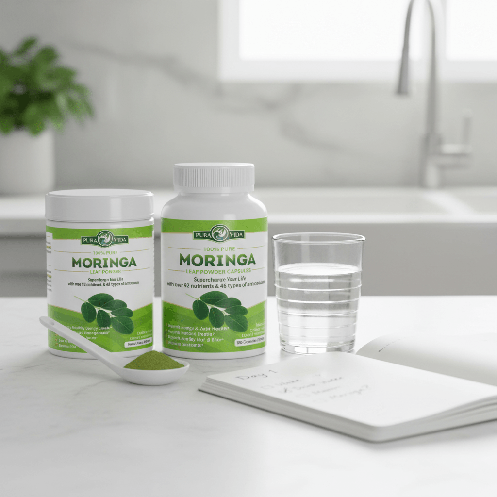 The Best Way to Start Taking Moringa Powder: Dosage, Ramp-Up, and Practical Tips - Pura Vida Moringa
