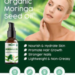 Organic Moringa Seed Oil Pura Vida 2oz/4oz - Pura Vida Moringa