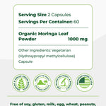 Pura Vida Moringa Capsules 500mg (2 Pack) - Pura Vida Moringa