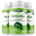 USDA Organic Moringa Capsules (120 Ct.) - Pura Vida Moringa