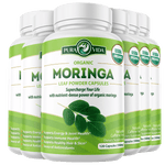 USDA Organic Moringa Capsules (120 Ct.) - Pura Vida Moringa