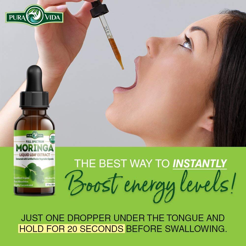 Moringa Leaf Extract Drops