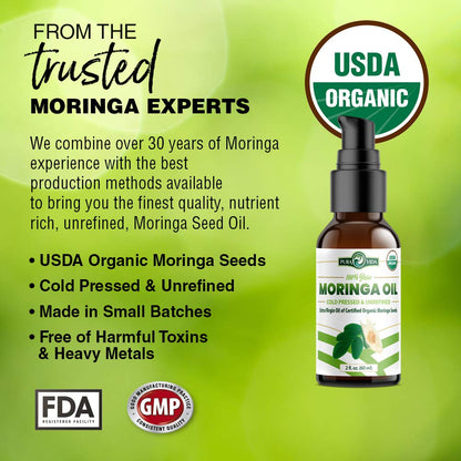 Organic Moringa Seed Oil